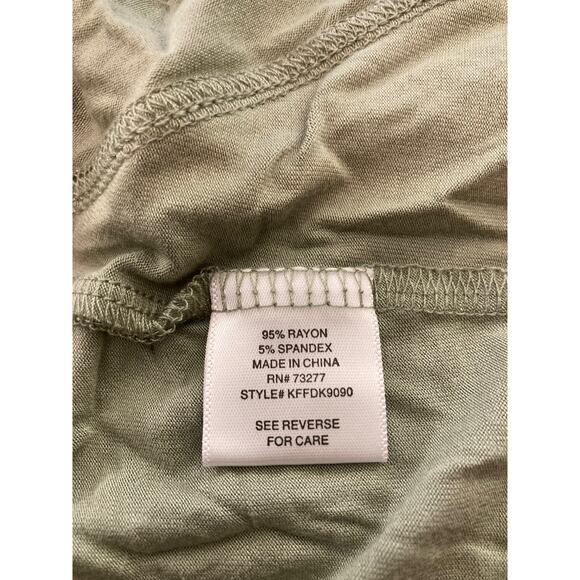 Love Fire Side-Ruch Sleeveless Tank Bodycon Mini Dress Sz Medium in Seagrass NWT - Picture 8 of 9